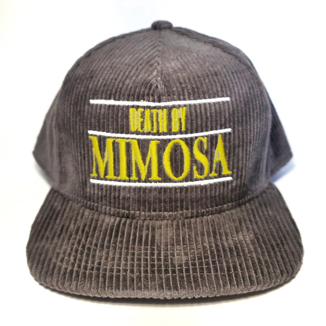 Retro Corduroy Death By Mimosa Hat