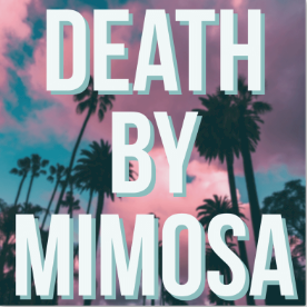 Death By Mimosa Cotton Candy Palms sticker